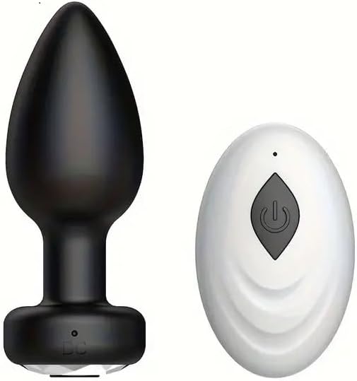 Small Rechargeable Remote Vibrating Butt Plug Naughty But Nice Small Rechargeable Remote Vibrating Butt Plug Naughty But Nice