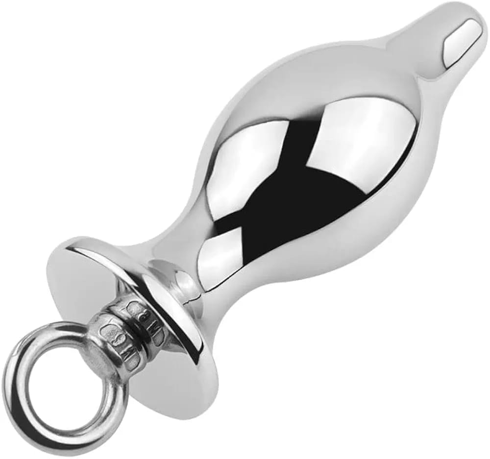 Metal Butt Plug with Handle – Firm Grip & Premium Sensation