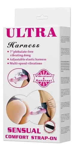 Baile Ultra Passionate Sensual Comfort Vibrating Rabbit Strap-On – Ultimate Couples’ Play
