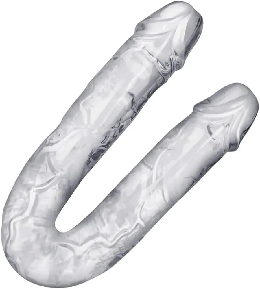 Clear 254mm Silicone Double Ended Dildo Naughty But Nice Clear 254mm Silicone Double Ended Dildo Naughty But Nice
