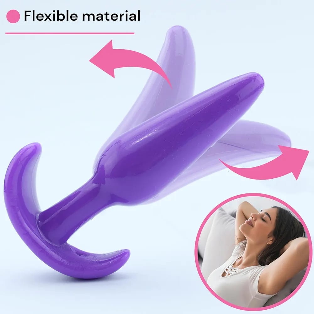 Beginners Silicone 90mm Butt Plug Naughty But Nice Beginners Silicone 90mm Butt Plug Naughty But Nice