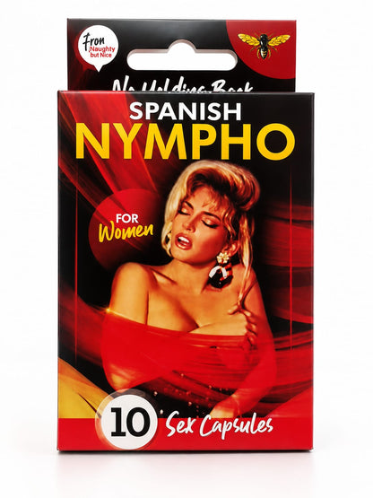 Spanish Nympho Capsules for Women – Sensual Desire Enhancer