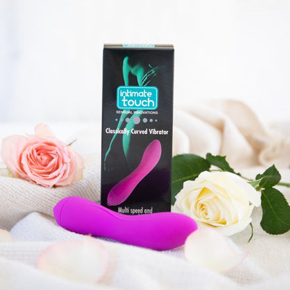 Intimate Touch Classically Curved Vibrator – Elegant Precision Pleasure