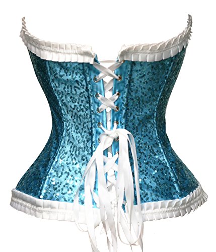 Shine Bright Sequined Rainbow Corset