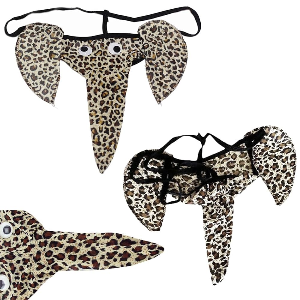 Shine Wild: Elephant Bling Male Thong