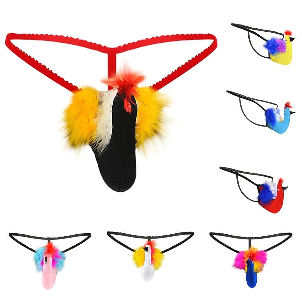 Cocky & Confident Rooster Male Thong