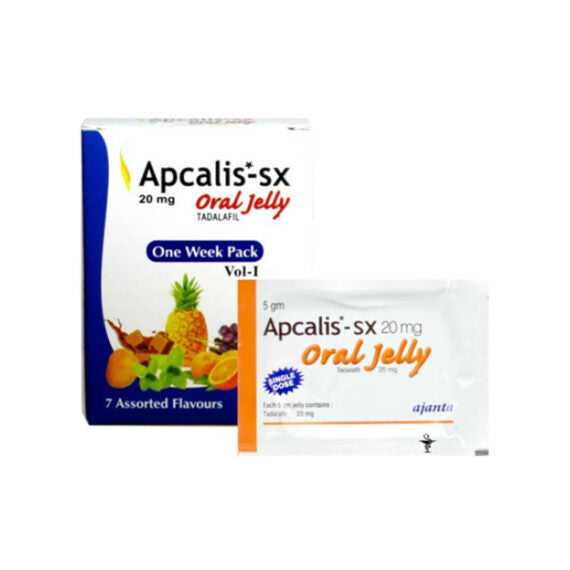 Apcalis-SX 20mg Male Enhancer – 7 Sachets per Box