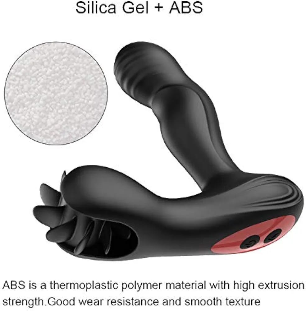 Tongue Spinner & G Spot Heating Remote Rechargeable Vibrator