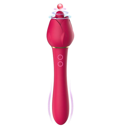 Rose Bud Double Vibrator