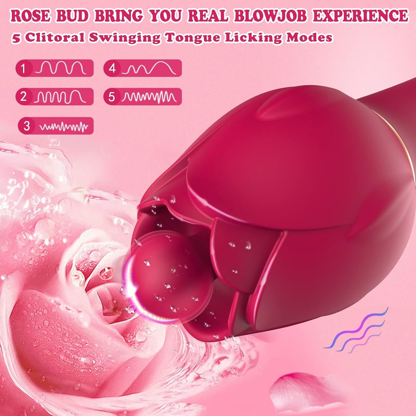 Rose Bud Double Vibrator