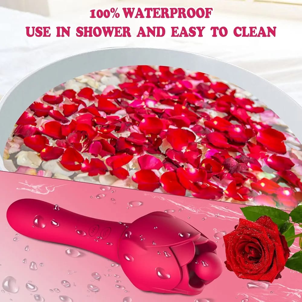 Rose Bud Double Vibrator