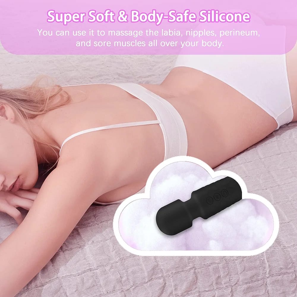 Sleek Powerful Rechargeable 20 Modes Wand