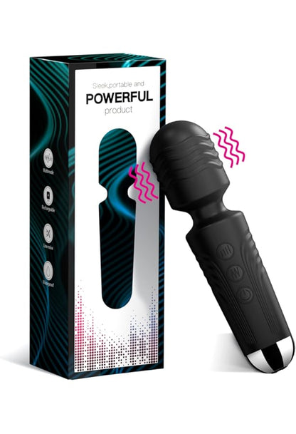 Sleek Powerful Rechargeable 20 Modes Wand
