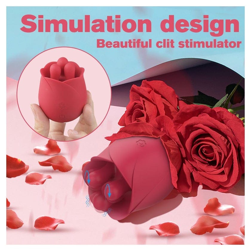 Forget Me Not Rose Vibrator – Elegant Floral Pleasure