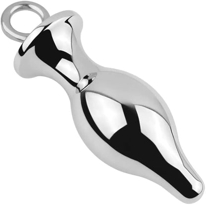 Metal Butt Plug with Handle – Firm Grip & Premium Sensation