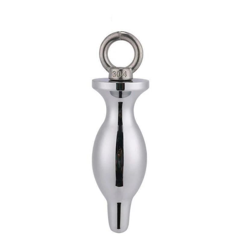 Metal Butt Plug with Handle – Firm Grip & Premium Sensation