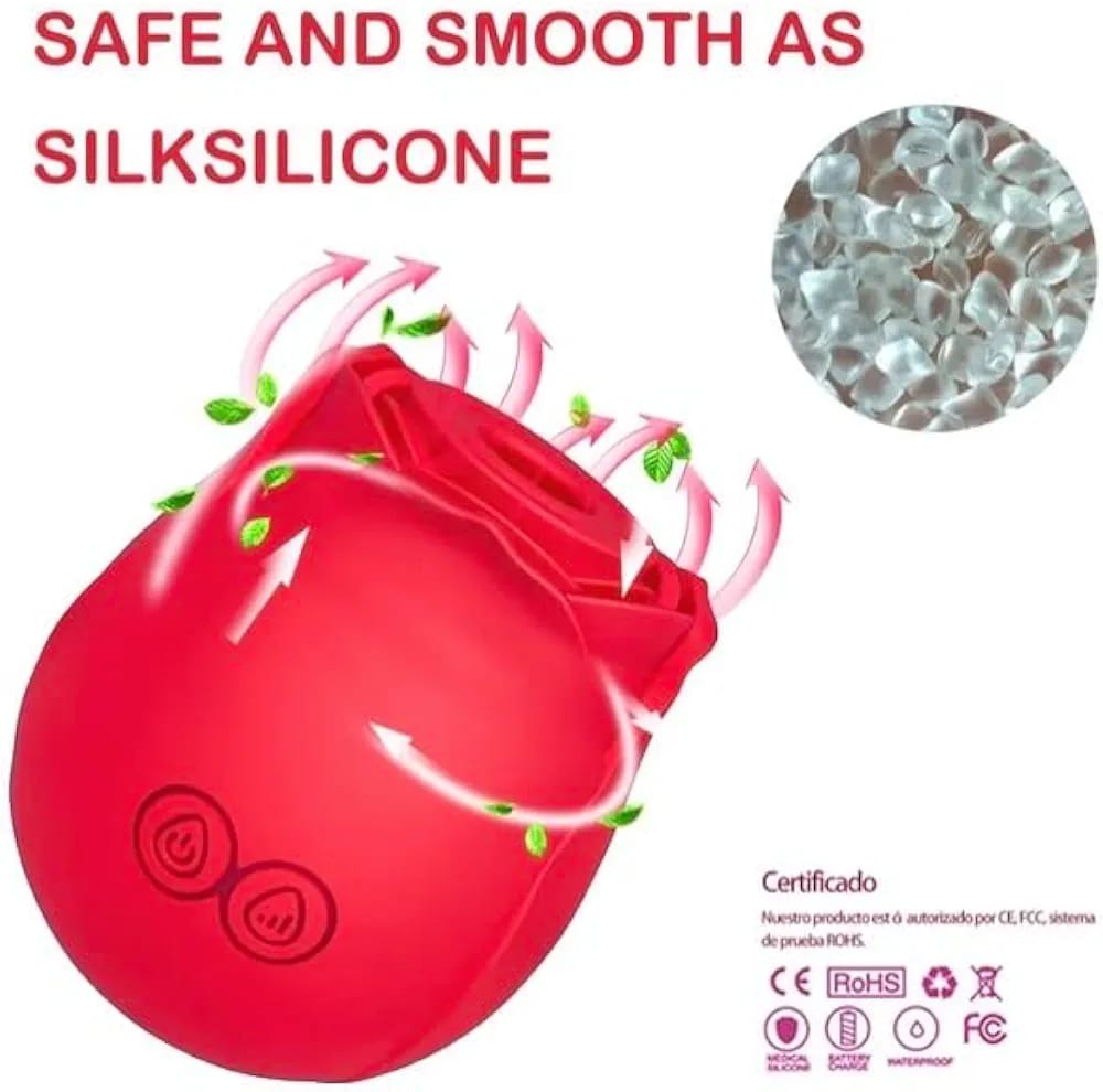 Rose Sucker Vibrator – Delicate Design, Powerful Pleasure