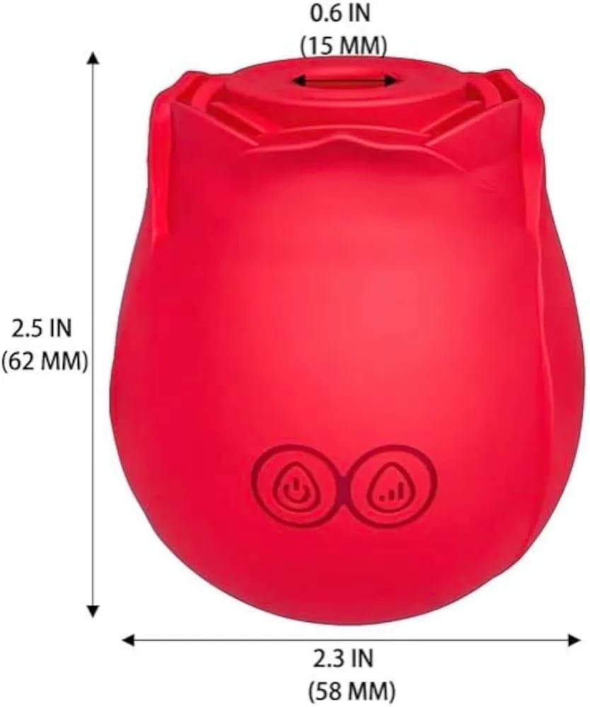 Rose Sucker Vibrator – Delicate Design, Powerful Pleasure