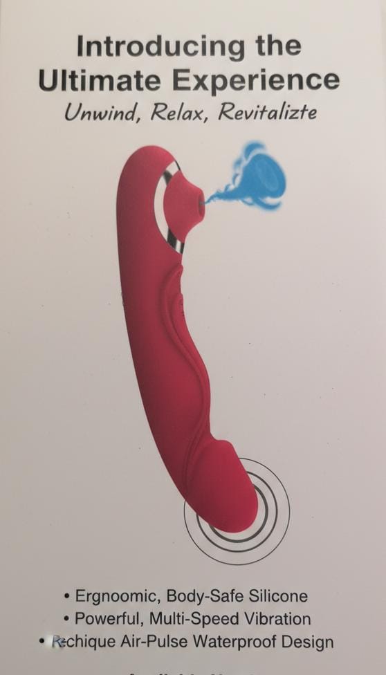 Sucking and Vibrating 7 Function Vibrator
