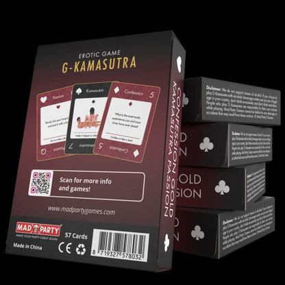 G-Kamasutra Playing Cards – 52 Shades of Gold Edition