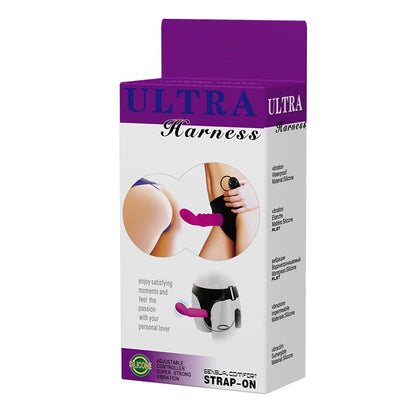 Ultra Harness Vibrating Strap On