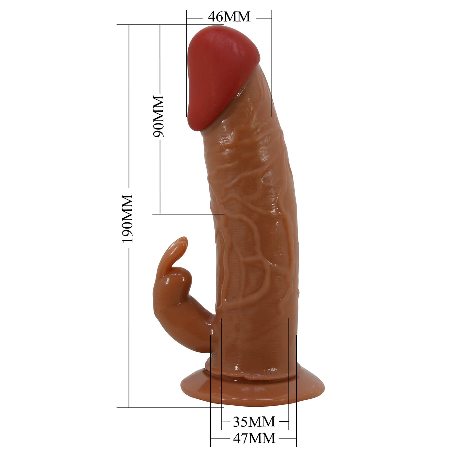 Pretty Love 7.4 Inch Marion Vibrating Strap-On with Harness – Ultimate Couples’ Play