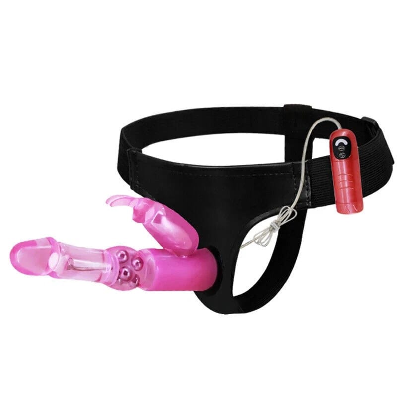 Baile Ultra Passionate Sensual Comfort Vibrating Rabbit Strap-On – Ultimate Couples’ Play