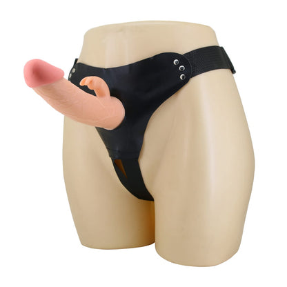 Pretty Love 7.6 Inch Jerry Strap-On with Harness – Ultimate Couples’ Play