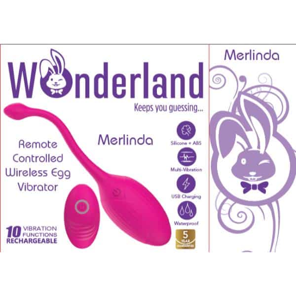 Wonderland Merlinda Remote-Controlled Wireless Egg Vibrator – Playful Pleasure Anywhere