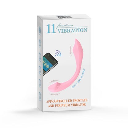 App Controlled Rechargeable Prostate & Perineum Vibrator
