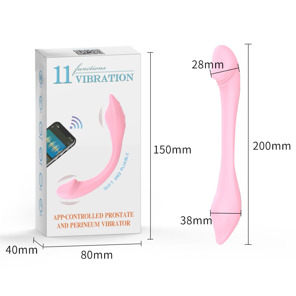 App Controlled Rechargeable Prostate & Perineum Vibrator