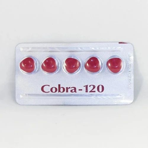 Cobra Red 120mg Male Enhancer - 5's