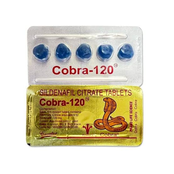 Cobra Blue 120mg - 5's