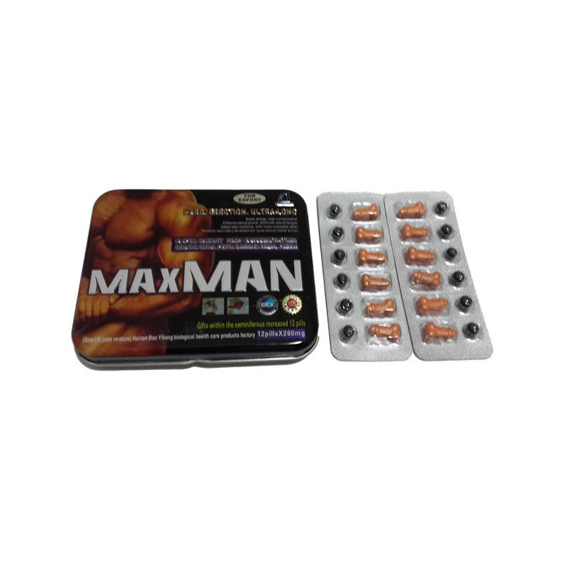 Maxman Penis Enlargement 260mg – 12’s
