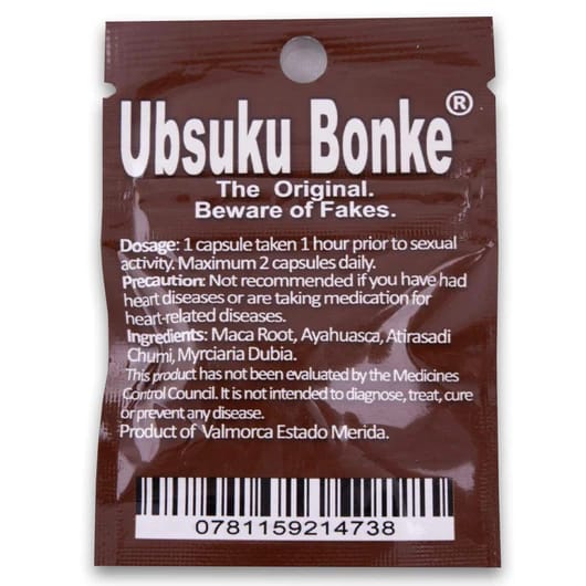 Ubsuku Bonke Male Sex Enhancer