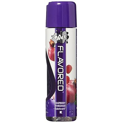 Raspberry Pomegranate Flavored Gel Lubricant 100ml