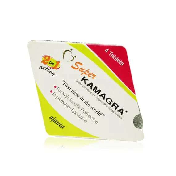 Super Kamagra 2-in-1 Tablets 4’s