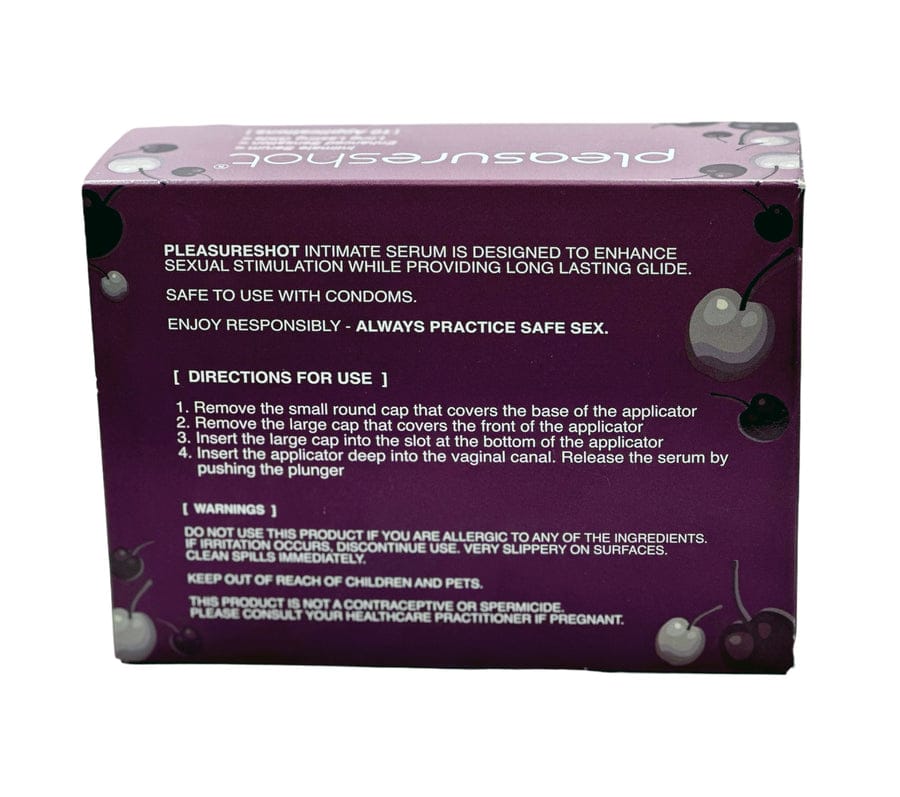Pleasureshot Intimate Female Stimulation Serum - Single Application
