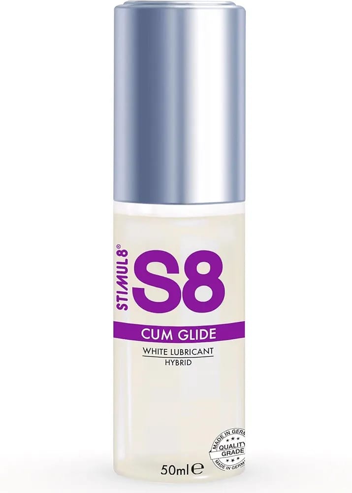 S8 Hybrid Cum Glide White Lubricant 50ml – Silky Smooth Sensation
