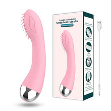 Silicone G Spot Rechargeable Vibrator with Dragon-Like Spikes