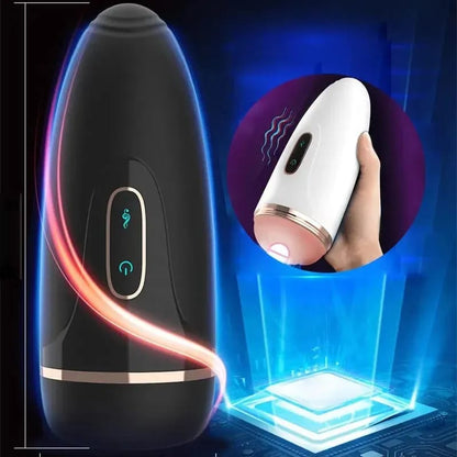 Male Rechargeable Vibrating Masturbator