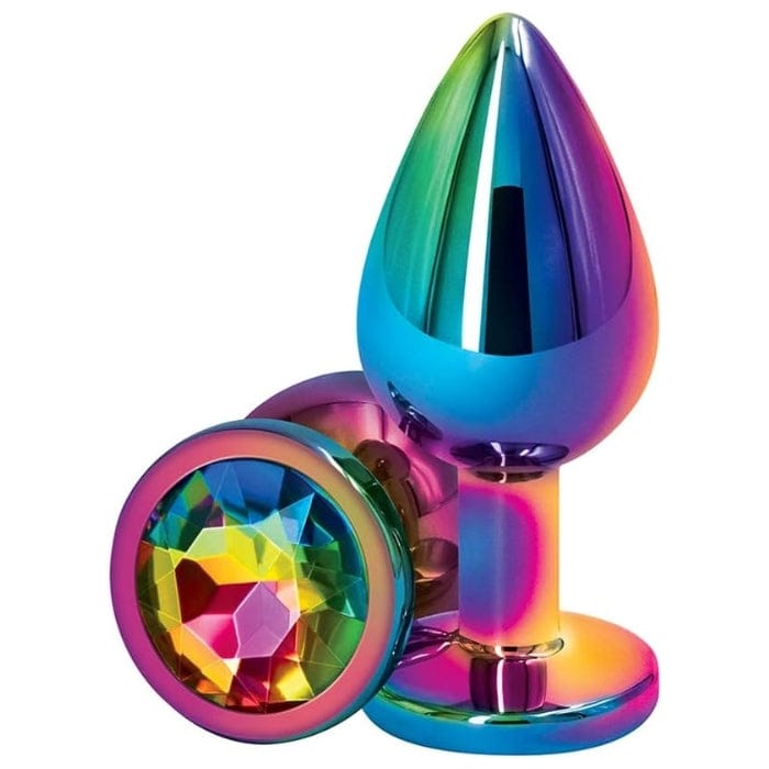 Colorful Small Metal Anal Butt Plug