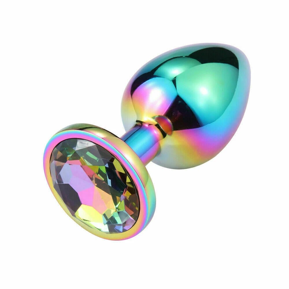 Colourful Metal Butt Plug – Sleek, Stylish & Sensational