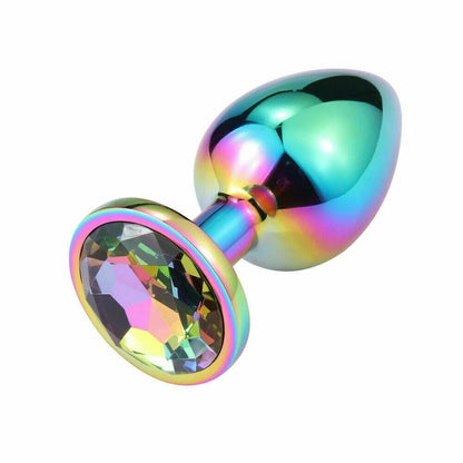 Colourful Metal Butt Plug – Sleek, Stylish & Sensational