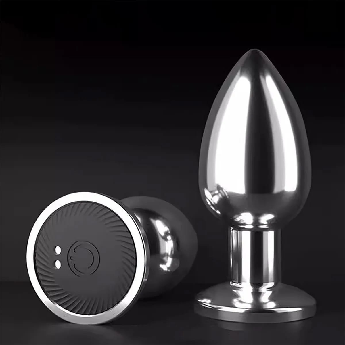Rechargeable Vibrating Metal Butt Plug