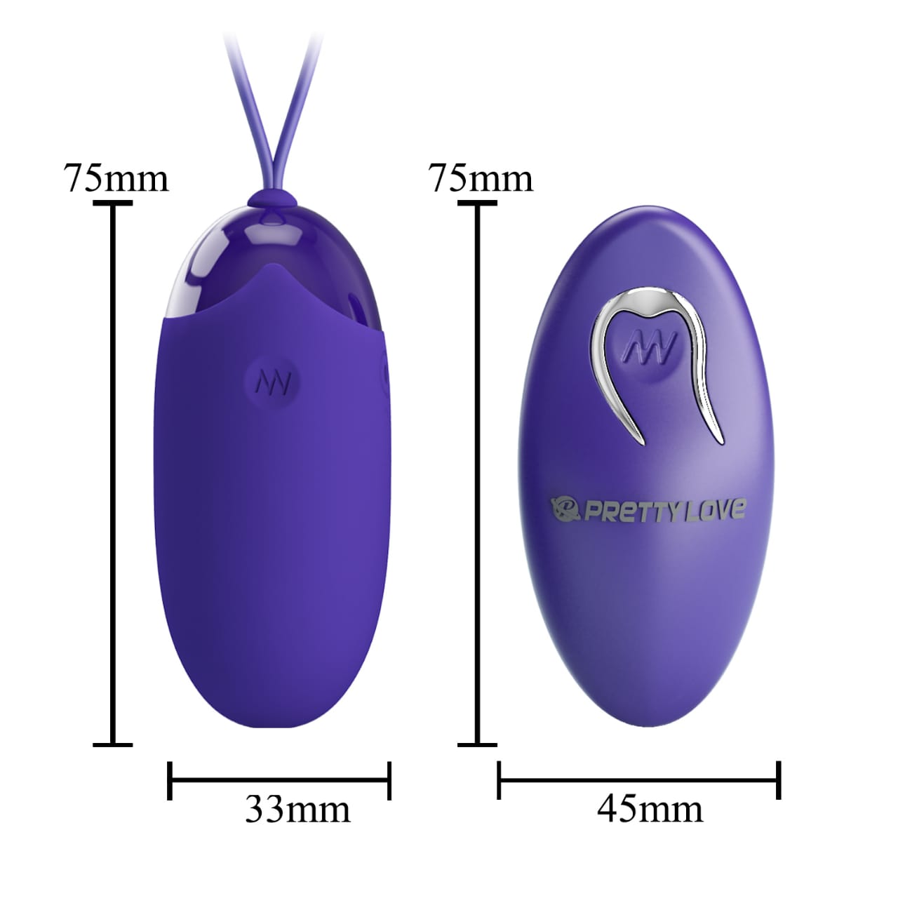 Pretty Love™ Berger Cordless Remote Egg