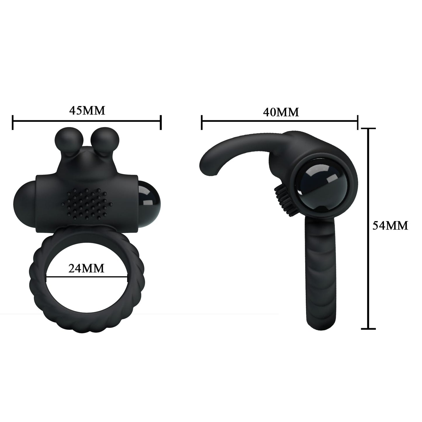 Pretty Love™ Eudora Rabbit Cock Ring