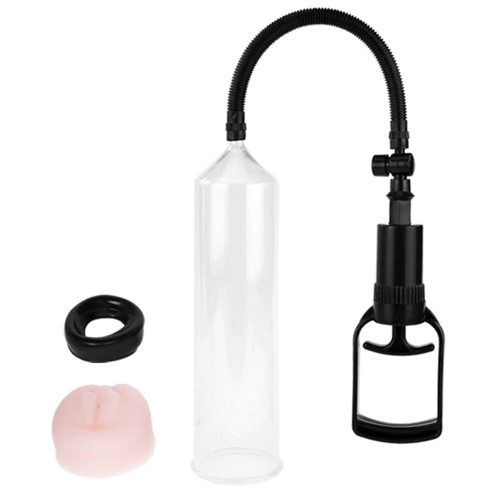 Baile™ Penis Pump with Gauge & Masturbator