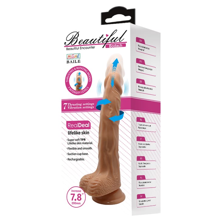Baile Beautiful - Bodach 8.3" Rechargeable Lifelike Skin Vibrator