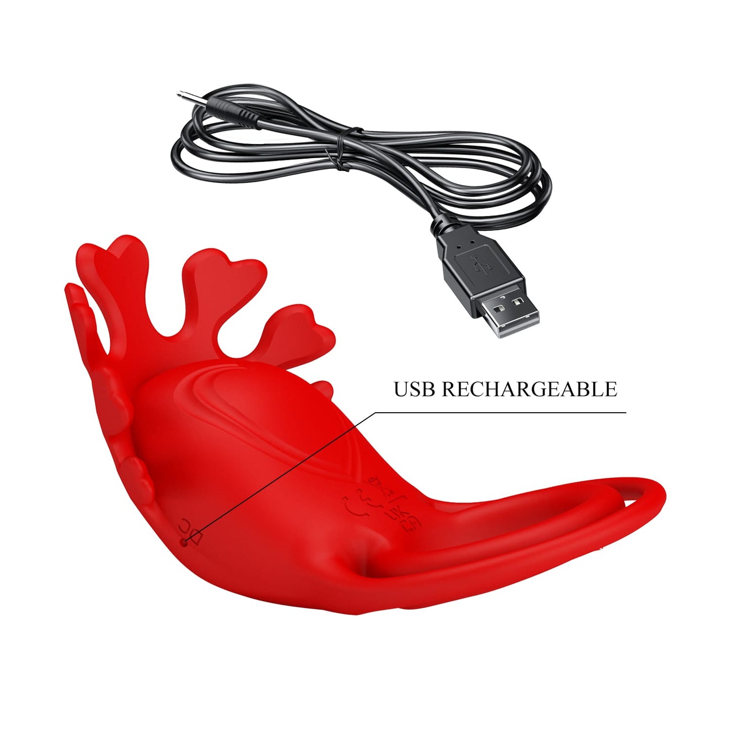 Pretty Love - Ruben Vibrating 7 Function Rechargeable Penis Ring